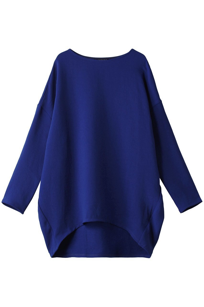 【ミズイロ インド/mizuiro ind】のboat neck cocoon P/O プルオーバー インテリア・キッズ・メンズ・レディースファッション・服の通販 founy(ファニー) 　ファッション　Fashion　レディースファッション　Fashion for Women　ワンピース　Dresses　チュニック　Tunic Tops & Dresses　シンプル　Simple, Minimal　チュニック　Tunic, Long Top　レギンス　Leggings, Stretch Pants　ワイド　Wide, Wide Fit　今季　This Season, Current Season　blue|ID: prp329100004606349 ipo3291000000034980177