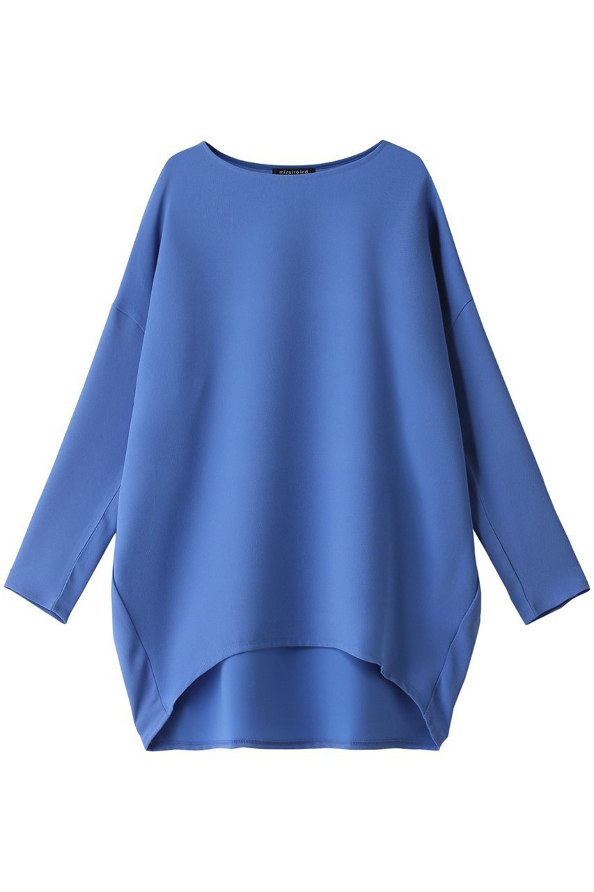 【ミズイロ インド/mizuiro ind】のboat neck cocoon P/O プルオーバー インテリア・キッズ・メンズ・レディースファッション・服の通販 founy(ファニー) 　ファッション　Fashion　レディースファッション　Fashion for Women　ワンピース　Dresses　チュニック　Tunic Tops & Dresses　シンプル　Simple, Minimal　チュニック　Tunic, Long Top　レギンス　Leggings, Stretch Pants　ワイド　Wide, Wide Fit　今季　This Season, Current Season　blueA|ID: prp329100004606349 ipo3291000000034980178