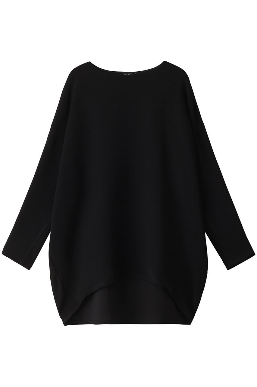 【ミズイロ インド/mizuiro ind】のboat neck cocoon P/O プルオーバー インテリア・キッズ・メンズ・レディースファッション・服の通販 founy(ファニー) 　ファッション　Fashion　レディースファッション　Fashion for Women　ワンピース　Dresses　チュニック　Tunic Tops & Dresses　シンプル　Simple, Minimal　チュニック　Tunic, Long Top　レギンス　Leggings, Stretch Pants　ワイド　Wide, Wide Fit　今季　This Season, Current Season　blackA|ID: prp329100004606349 ipo3291000000034980179