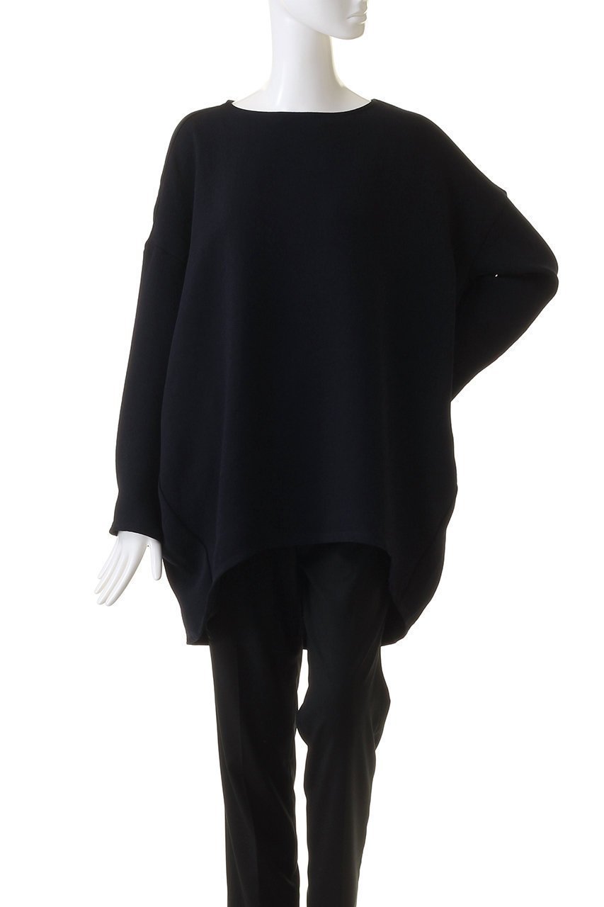 【ミズイロ インド/mizuiro ind】のboat neck cocoon P/O プルオーバー 人気、トレンドファッション・服の通販 founy(ファニー) 　ファッション　Fashion　レディースファッション　Fashion for Women　ワンピース　Dresses　チュニック　Tunic Tops & Dresses　シンプル　Simple, Minimal　チュニック　Tunic, Long Top　レギンス　Leggings, Stretch Pants　ワイド　Wide, Wide Fit　今季　This Season, Current Season　other-2|ID: prp329100004606349 ipo3291000000034980181