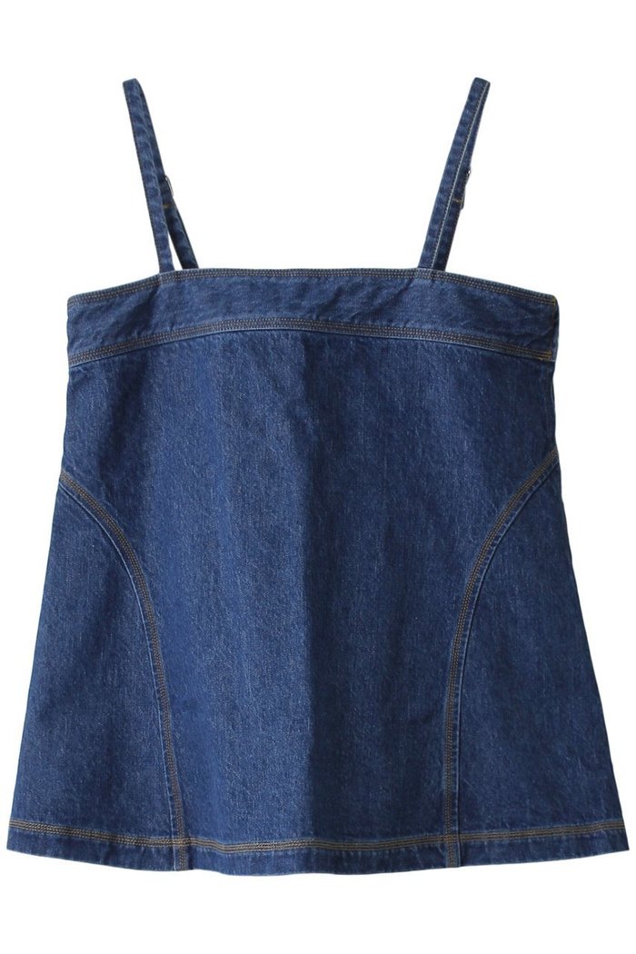 【メゾンスペシャル/MAISON SPECIAL】のデニムキャミトップス インテリア・キッズ・メンズ・レディースファッション・服の通販 founy(ファニー) https://founy.com/ ファッション Fashion レディースファッション Fashion for Women トップス・カットソー Cut & Sew Tops キャミソール&ノースリーブ Camisoles & Sleeveless Tops シャツ・ブラウス・オフィスカジュアル Elegant Blouses & Button-Ups ロングTシャツ・Tシャツ Longline T-Shirts & Tees カットソー・ベーシックTシャツ Cut-and-Sewn Tops / Stretch Tees & Basics カットソー Cut and Sewn Top キャミソール Camisole, Spaghetti Strap Top タンク Tank Top, Sleeveless Top デニム Denim, Jeans Material フレア Flare, Flared ラップ Wrap, Wrap Design ロング Long, Long-Length |ID: prp329100004606355 ipo3291000000032855253