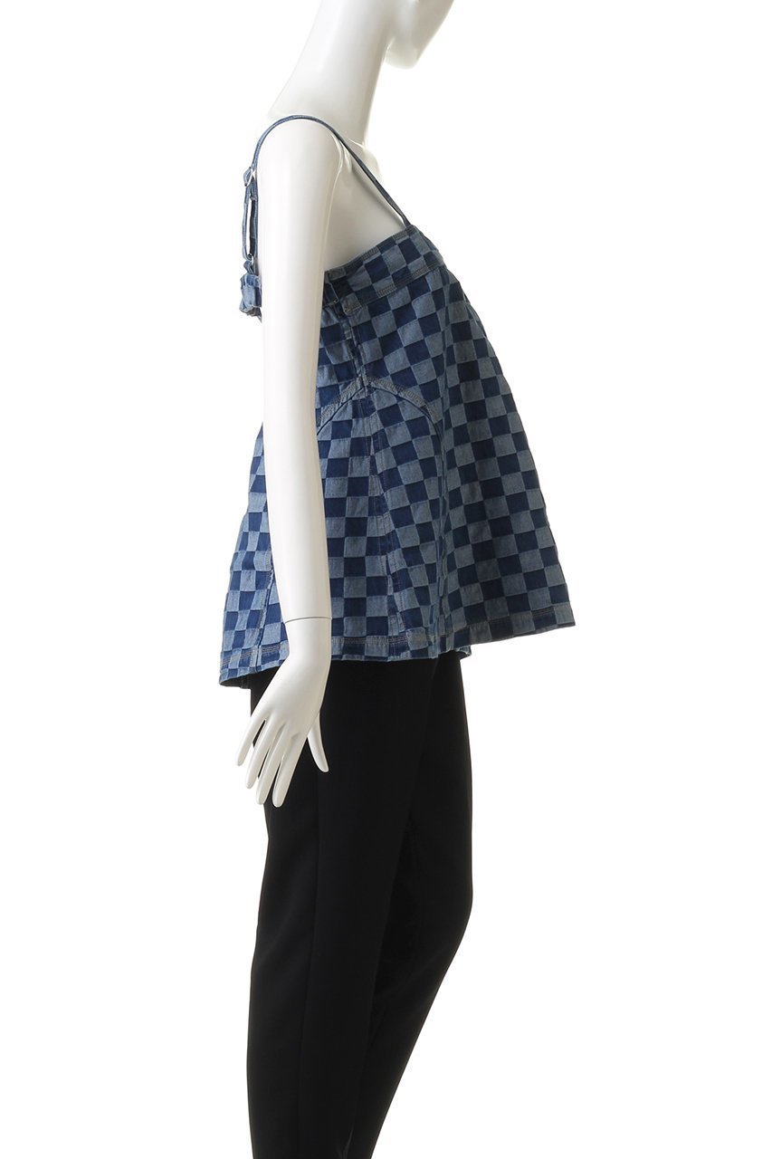 【メゾンスペシャル/MAISON SPECIAL】のデニムキャミトップス 人気、トレンドファッション・服の通販 founy(ファニー) 　ファッション　Fashion　レディースファッション　Fashion for Women　トップス・カットソー　Cut & Sew Tops　キャミソール&ノースリーブ　Camisoles & Sleeveless Tops　シャツ・ブラウス・オフィスカジュアル　Elegant Blouses & Button-Ups　ロングTシャツ・Tシャツ　Longline T-Shirts & Tees　カットソー・ベーシックTシャツ　Cut-and-Sewn Tops / Stretch Tees & Basics　カットソー　Cut and Sewn Top　キャミソール　Camisole, Spaghetti Strap Top　タンク　Tank Top, Sleeveless Top　デニム　Denim, Jeans Material　フレア　Flare, Flared　ラップ　Wrap, Wrap Design　ロング　Long, Long-Length　other-3|ID: prp329100004606355 ipo3291000000032855274