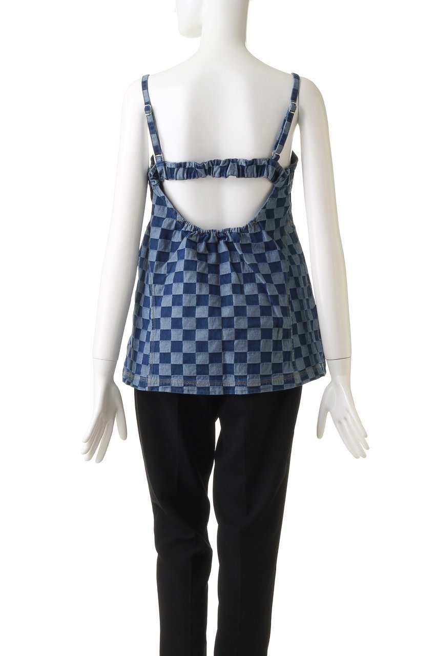 【メゾンスペシャル/MAISON SPECIAL】のデニムキャミトップス 人気、トレンドファッション・服の通販 founy(ファニー) 　ファッション　Fashion　レディースファッション　Fashion for Women　トップス・カットソー　Cut & Sew Tops　キャミソール&ノースリーブ　Camisoles & Sleeveless Tops　シャツ・ブラウス・オフィスカジュアル　Elegant Blouses & Button-Ups　ロングTシャツ・Tシャツ　Longline T-Shirts & Tees　カットソー・ベーシックTシャツ　Cut-and-Sewn Tops / Stretch Tees & Basics　カットソー　Cut and Sewn Top　キャミソール　Camisole, Spaghetti Strap Top　タンク　Tank Top, Sleeveless Top　デニム　Denim, Jeans Material　フレア　Flare, Flared　ラップ　Wrap, Wrap Design　ロング　Long, Long-Length　other-4|ID: prp329100004606355 ipo3291000000032855279