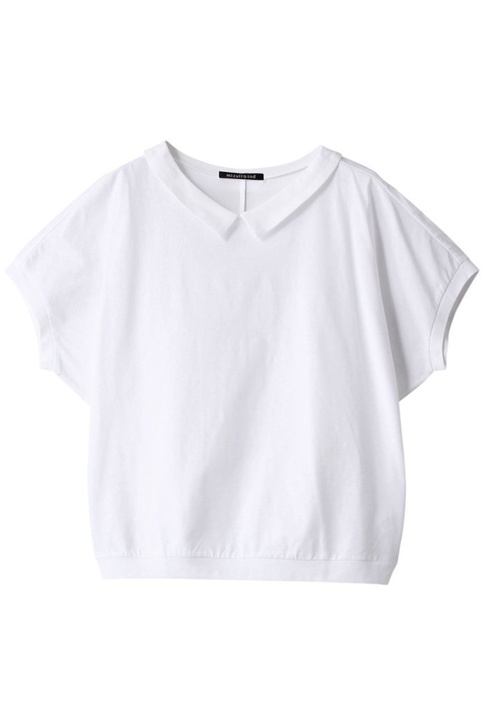 【ミズイロ インド/mizuiro ind】のshirt collar dolman T Tシャツ インテリア・キッズ・メンズ・レディースファッション・服の通販 founy(ファニー) https://founy.com/ ファッション Fashion レディースファッション Fashion for Women トップス・カットソー Cut & Sew Tops シャツ・ブラウス・オフィスカジュアル Elegant Blouses & Button-Ups ロングTシャツ・Tシャツ Longline T-Shirts & Tees カットソー・ベーシックTシャツ Cut-and-Sewn Tops / Stretch Tees & Basics ショート Short, Short Length シンプル Simple, Minimal スリーブ Sleeve, Long Sleeve / Short Sleeve エレガント 上品 Elegant 半袖 Short Sleeve, Half Sleeve |ID: prp329100004606356 ipo3291000000032855300