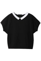 【ミズイロ インド/mizuiro ind】のshirt collar dolman T Tシャツ ブラックA|ID: prp329100004606356 ipo3291000000032855321