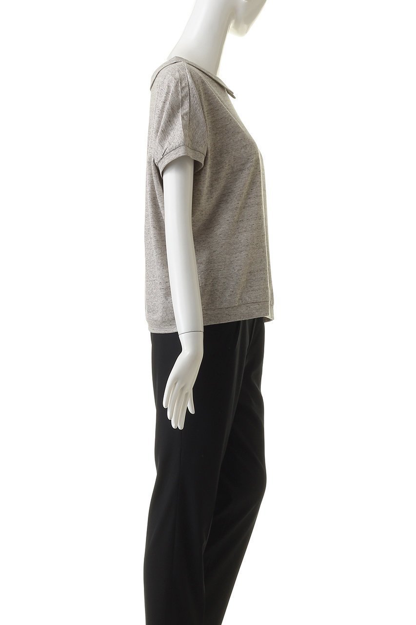 【ミズイロ インド/mizuiro ind】のshirt collar dolman T Tシャツ 人気、トレンドファッション・服の通販 founy(ファニー) 　ファッション　Fashion　レディースファッション　Fashion for Women　トップス・カットソー　Cut & Sew Tops　シャツ・ブラウス・オフィスカジュアル　Elegant Blouses & Button-Ups　ロングTシャツ・Tシャツ　Longline T-Shirts & Tees　カットソー・ベーシックTシャツ　Cut-and-Sewn Tops / Stretch Tees & Basics　ショート　Short, Short Length　シンプル　Simple, Minimal　スリーブ　Sleeve, Long Sleeve / Short Sleeve　エレガント 上品　Elegant　半袖　Short Sleeve, Half Sleeve　other-3|ID: prp329100004606356 ipo3291000000032855359