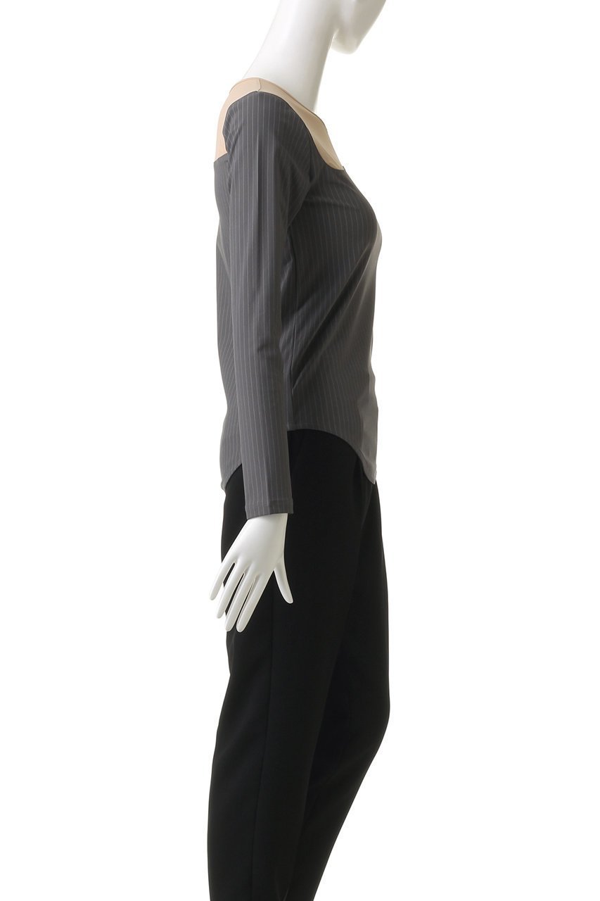 【メゾンスペシャル/MAISON SPECIAL】のビスチェカットトップス 人気、トレンドファッション・服の通販 founy(ファニー) 　ファッション　Fashion　レディースファッション　Fashion for Women　トップス・カットソー　Cut & Sew Tops　シャツ・ブラウス・オフィスカジュアル　Elegant Blouses & Button-Ups　ロングTシャツ・Tシャツ　Longline T-Shirts & Tees　カットソー・ベーシックTシャツ　Cut-and-Sewn Tops / Stretch Tees & Basics　ビスチェ　Bustiers & Corset Tops / Layered Bustier Style　おすすめ　Recommended / Our Picks　インナー　Innerwear　シアー　Sheer, See-Through　ジャケット　Jacket, Outerwear　ストライプ　Stripe, Striped Pattern　ストレッチ　Stretch, Stretchy Fabric　スリーブ　Sleeve, Long Sleeve / Short Sleeve　バランス　Balance, Style Balance　マニッシュ　Mannish, Boyish　ロング　Long, Long-Length　other-3|ID: prp329100004606358 ipo3291000000032855650