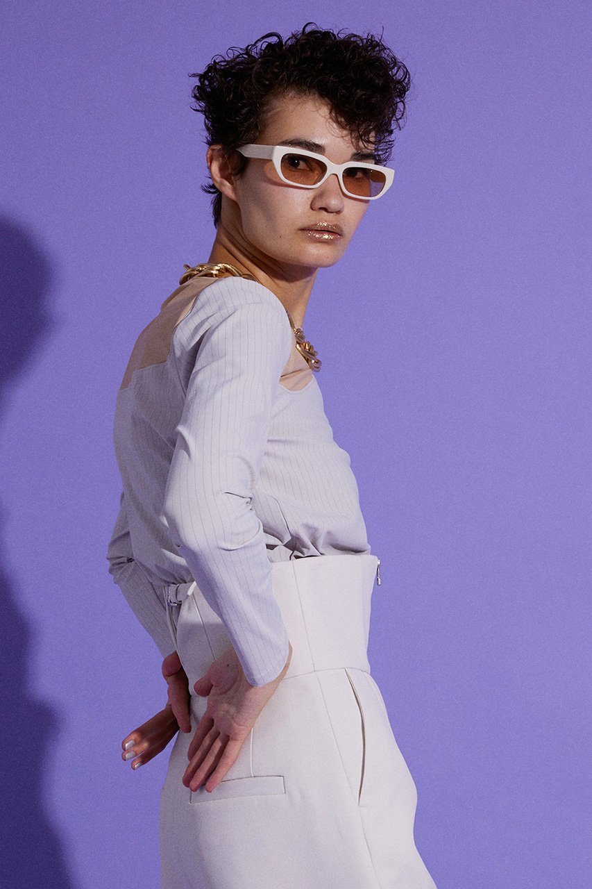 【メゾンスペシャル/MAISON SPECIAL】のビスチェカットトップス 人気、トレンドファッション・服の通販 founy(ファニー) 　ファッション　Fashion　レディースファッション　Fashion for Women　トップス・カットソー　Cut & Sew Tops　シャツ・ブラウス・オフィスカジュアル　Elegant Blouses & Button-Ups　ロングTシャツ・Tシャツ　Longline T-Shirts & Tees　カットソー・ベーシックTシャツ　Cut-and-Sewn Tops / Stretch Tees & Basics　ビスチェ　Bustiers & Corset Tops / Layered Bustier Style　おすすめ　Recommended / Our Picks　インナー　Innerwear　シアー　Sheer, See-Through　ジャケット　Jacket, Outerwear　ストライプ　Stripe, Striped Pattern　ストレッチ　Stretch, Stretchy Fabric　スリーブ　Sleeve, Long Sleeve / Short Sleeve　バランス　Balance, Style Balance　マニッシュ　Mannish, Boyish　ロング　Long, Long-Length　other-7|ID: prp329100004606358 ipo3291000000032855669