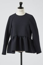 【デザイン ワークス/DESIGN WORKS】のペプラムブラウス 人気、トレンドファッション・服の通販 founy(ファニー) ファッション Fashion レディースファッション Fashion for Women トップス・カットソー Cut & Sew Tops シャツ・ブラウス・オフィスカジュアル Elegant Blouses & Button-Ups おすすめ Recommended / Our Picks ストレッチ Stretch, Stretchy Fabric スリーブ Sleeve, Long Sleeve / Short Sleeve セットアップ Set-Up, Coordinated Outfit セレモニー Ceremony バランス Balance, Style Balance ペプラム Peplum, Flared Hem ロング Long, Long-Length thumbnail ネイビー|ID: prp329100004606361 ipo3291000000034955706