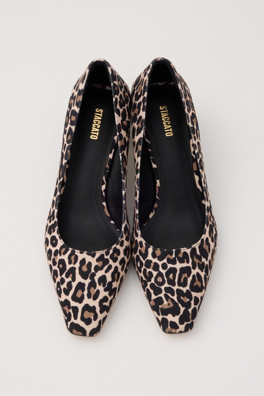 【スタッカート/STACCATO】のレオパードパンプス 人気、トレンドファッション・服の通販 founy(ファニー) 　ファッション　Fashion　レディースファッション　Fashion for Women　スクエア　Square, Square Shape　スタイリッシュ　Stylish, Fashionable　スマート　Smart, Elegant　今秋　This Fall　other-3|ID: prp329100004606368 ipo3291000000034939862