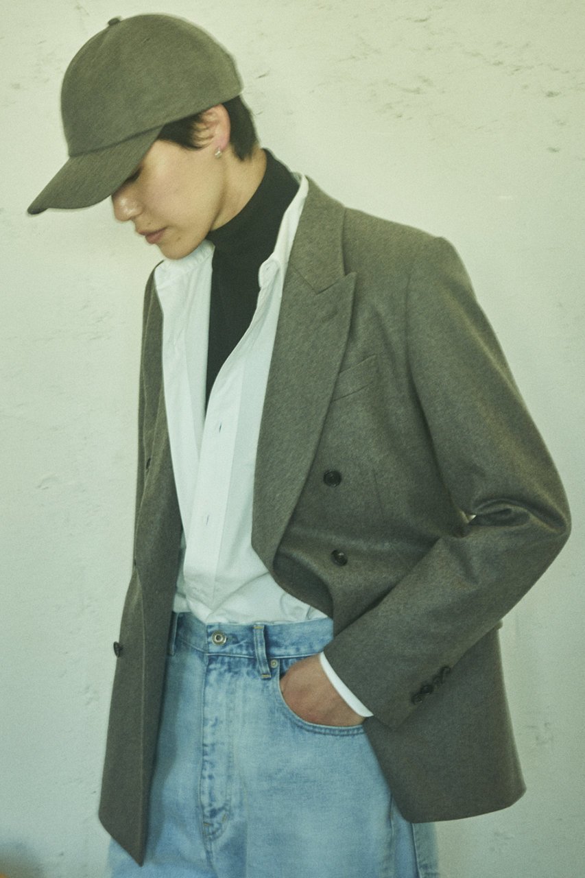 【イレーヴ/YLEVE】の【YLEVE×KIJIMA TAKAYUKI】ウール シャンブレー フランネルキャップ 人気、トレンドファッション・服の通販 founy(ファニー) 　ファッション　Fashion　レディースファッション　Fashion for Women　キャップ&ハット　Hats & Caps　キャップ　Cap, Baseball Cap　シャンブレー　Chambray, Denim-Like Fabric　シンプル　Simple, Minimal　ワンポイント　One Point, Statement Accent　帽子　Hat, Headwear　A/W・秋冬　Autumn/Winter　other-5|ID: prp329100004606372 ipo3291000000032858829