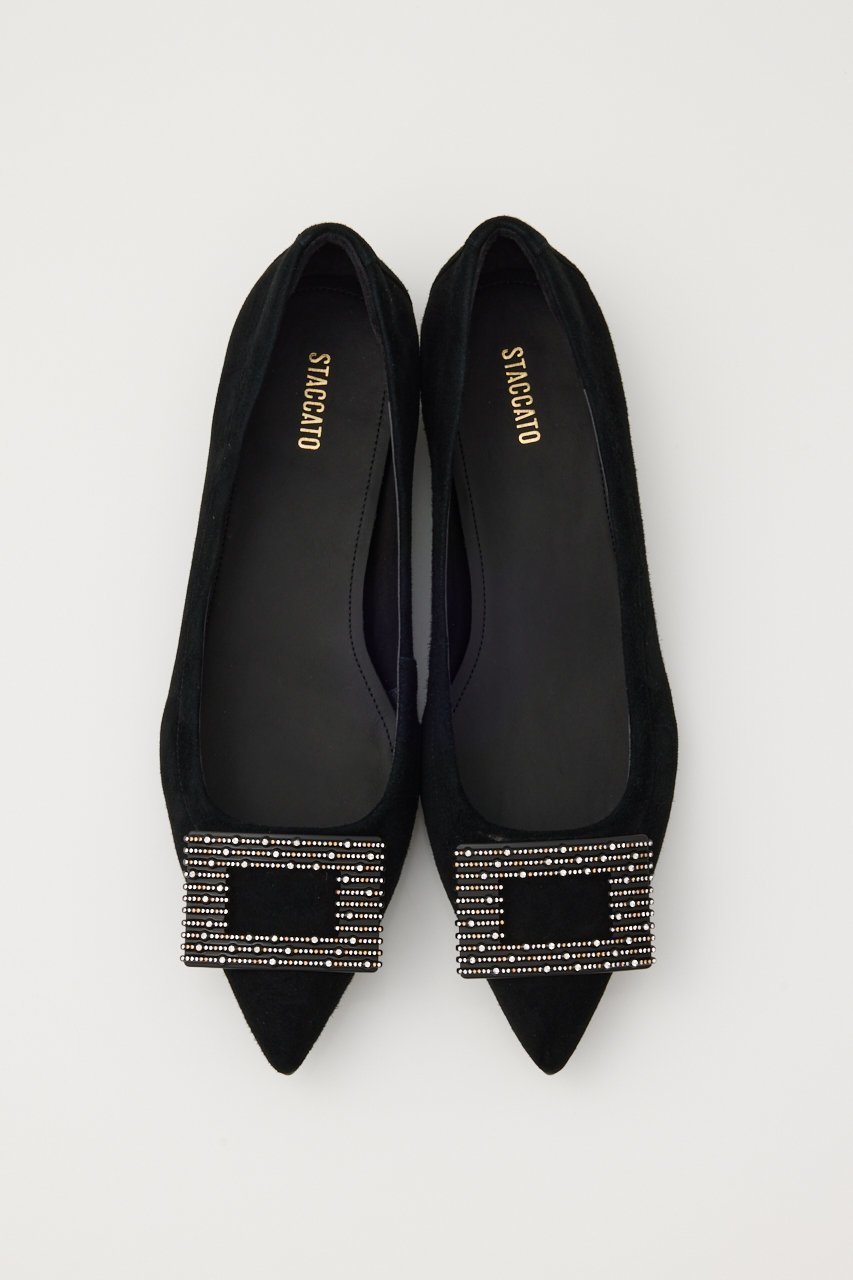 【スタッカート/STACCATO】のクリードカッターパンプス 人気、トレンドファッション・服の通販 founy(ファニー) 　ファッション　Fashion　レディースファッション　Fashion for Women　オーバル　Oval Design　シルバー　Silver, Metallic Silver　スクエア　Square, Square Shape　スリム　Slim, Slim Fit　フィット　Fit, Slim Fit　フラット　Flat, Flat Shoes　エレガント 上品　Elegant　秋　Autumn　 other-1|ID: prp329100004606373 ipo3291000000034939738