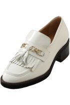 【ルカグロッシ/LucaGrossi】の厚底チェーンタッセルローファー 人気、トレンドファッション・服の通販 founy(ファニー) ファッション Fashion レディースファッション Fashion for Women エレガント 上品 Elegant シューズ Shoes, Footwear スタイリッシュ Stylish, Fashionable チェーン Chain, Chain Strap フラット Flat, Flat Shoes 厚底 Platform Shoes A/W・秋冬 Autumn/Winter thumbnail ホワイト|ID: prp329100004606375 ipo3291000000036036948
