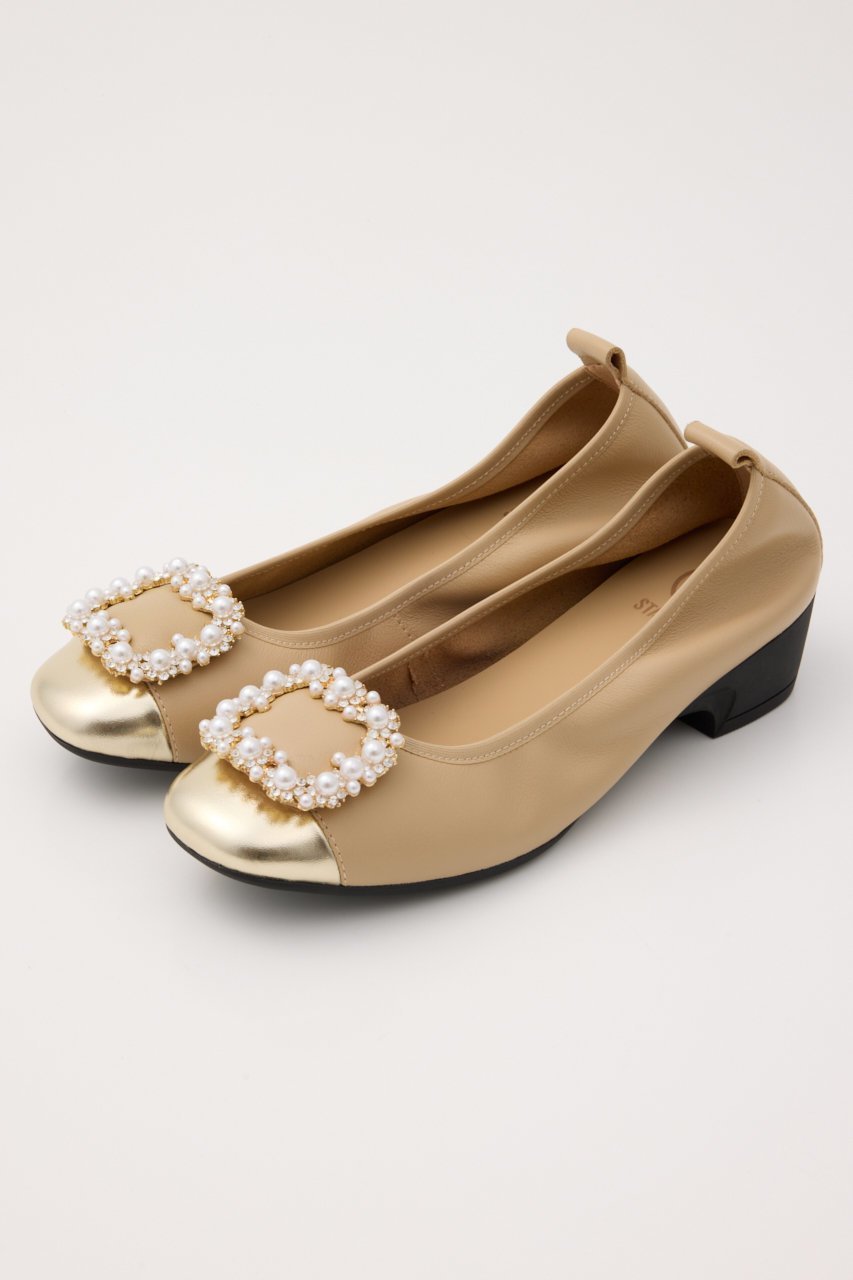 【スタッカート/STACCATO】のロザリドローヒールライトパンプス 人気、トレンドファッション・服の通販 founy(ファニー) 　ファッション　Fashion　レディースファッション　Fashion for Women　シューズ　Shoes, Footwear　バレエ　Ballet, Ballet Style　パール　Pearl, Pearl Accent　フィット　Fit, Slim Fit　フェミニン　Feminine, Girly　other-3|ID: prp329100004606379 ipo3291000000034939787