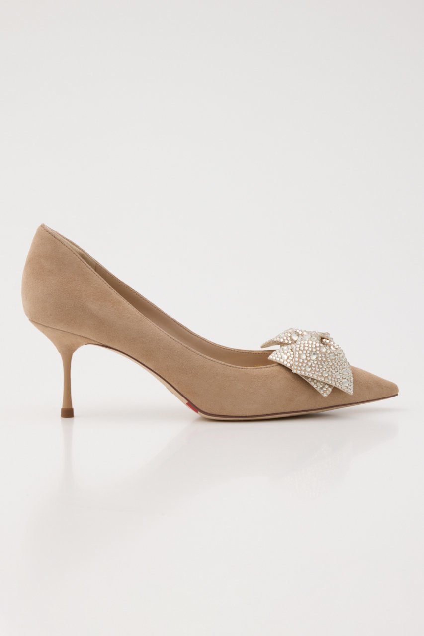 【スタッカート/STACCATO】のグリタリングリボンパンプス 人気、トレンドファッション・服の通販 founy(ファニー) 　ファッション　Fashion　レディースファッション　Fashion for Women　エレガント 上品　Elegant　スタイリッシュ　Stylish, Fashionable　ストーン　Stone, Gem-Like　リボン　Ribbon, Bow　other-4|ID: prp329100004606380 ipo3291000000034939797