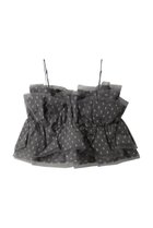 【プランク プロジェクト/PRANK PROJECT】のドットジャガードビスチェ / Dot Jacquard Bustier GRY(グレー)|ID: prp329100004606471 ipo3291000000034422208