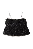 【プランク プロジェクト/PRANK PROJECT】のドットジャガードビスチェ / Dot Jacquard Bustier BLK(ブラック)|ID: prp329100004606471 ipo3291000000035837811