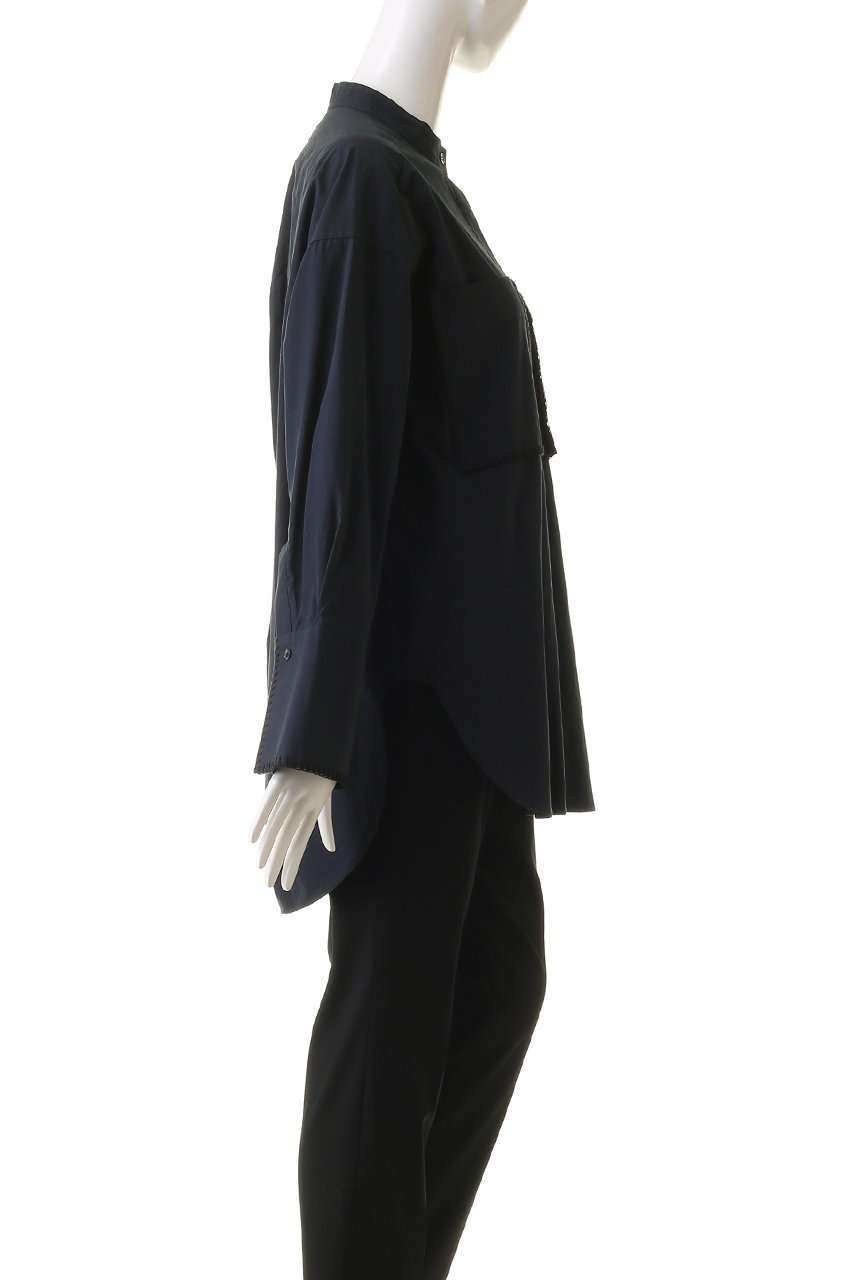 【ハウス オブ ロータス/HOUSE OF LOTUS】のブロードブランケットステッチシャツ 人気、トレンドファッション・服の通販 founy(ファニー) 　ファッション　Fashion　レディースファッション　Fashion for Women　トップス・カットソー　Cut & Sew Tops　シャツ・ブラウス・オフィスカジュアル　Elegant Blouses & Button-Ups　カフス　Cuff Design　スリーブ　Sleeve, Long Sleeve / Short Sleeve　ブランケット　Blanket, Throw Blanket　ブロード　Broadcloth, Fine Cotton　ポケット　Pocket, Pocket Detail　ロング　Long, Long-Length　other-3|ID: prp329100004606475 ipo3291000000034955573