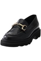 【ルカグロッシ/LucaGrossi】の厚底ビットローファー 人気、トレンドファッション・服の通販 founy(ファニー) ファッション Fashion レディースファッション Fashion for Women なめらか Smooth, Silky Texture シューズ Shoes, Footwear フラット Flat, Flat Shoes エレガント 上品 Elegant 厚底 Platform Shoes thumbnail ブラック|ID: prp329100004606486 ipo3291000000032864911