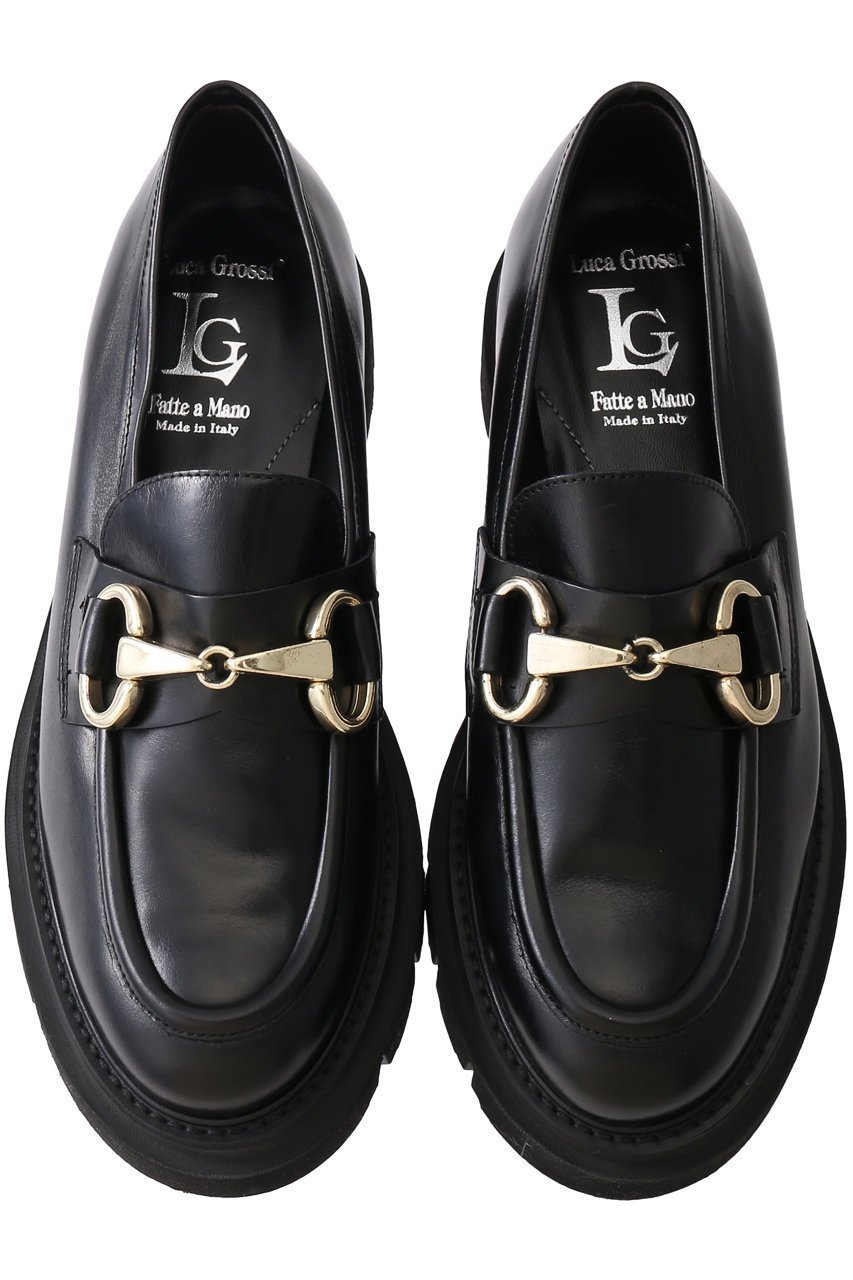 【ルカグロッシ/LucaGrossi】の厚底ビットローファー 人気、トレンドファッション・服の通販 founy(ファニー) 　ファッション　Fashion　レディースファッション　Fashion for Women　なめらか　Smooth, Silky Texture　シューズ　Shoes, Footwear　フラット　Flat, Flat Shoes　エレガント 上品　Elegant　厚底　Platform Shoes　other-4|ID: prp329100004606486 ipo3291000000032864933