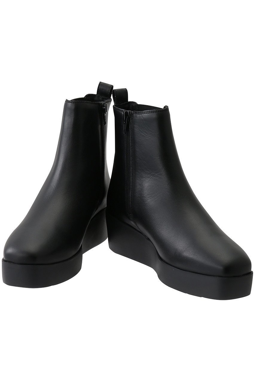 【エスメラルダ/Esmeralda】の【UNISA】サイドゴアウェッジソールショートブーツ 人気、トレンドファッション・服の通販 founy(ファニー) ファッション Fashion レディースファッション Fashion for Women サイドジップ Side Zip, Side Zipper ショート Short, Short Length シンプル Simple, Minimal エレガント 上品 Elegant 厚底 Platform Shoes other-5|ID: prp329100004606537 ipo3291000000032867124