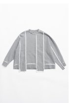 【プランク プロジェクト/PRANK PROJECT】のピアッシングスウェットトップ/Piercing Sweatshirt Top GRY(グレー)|ID: prp329100004606551 ipo3291000000032867819