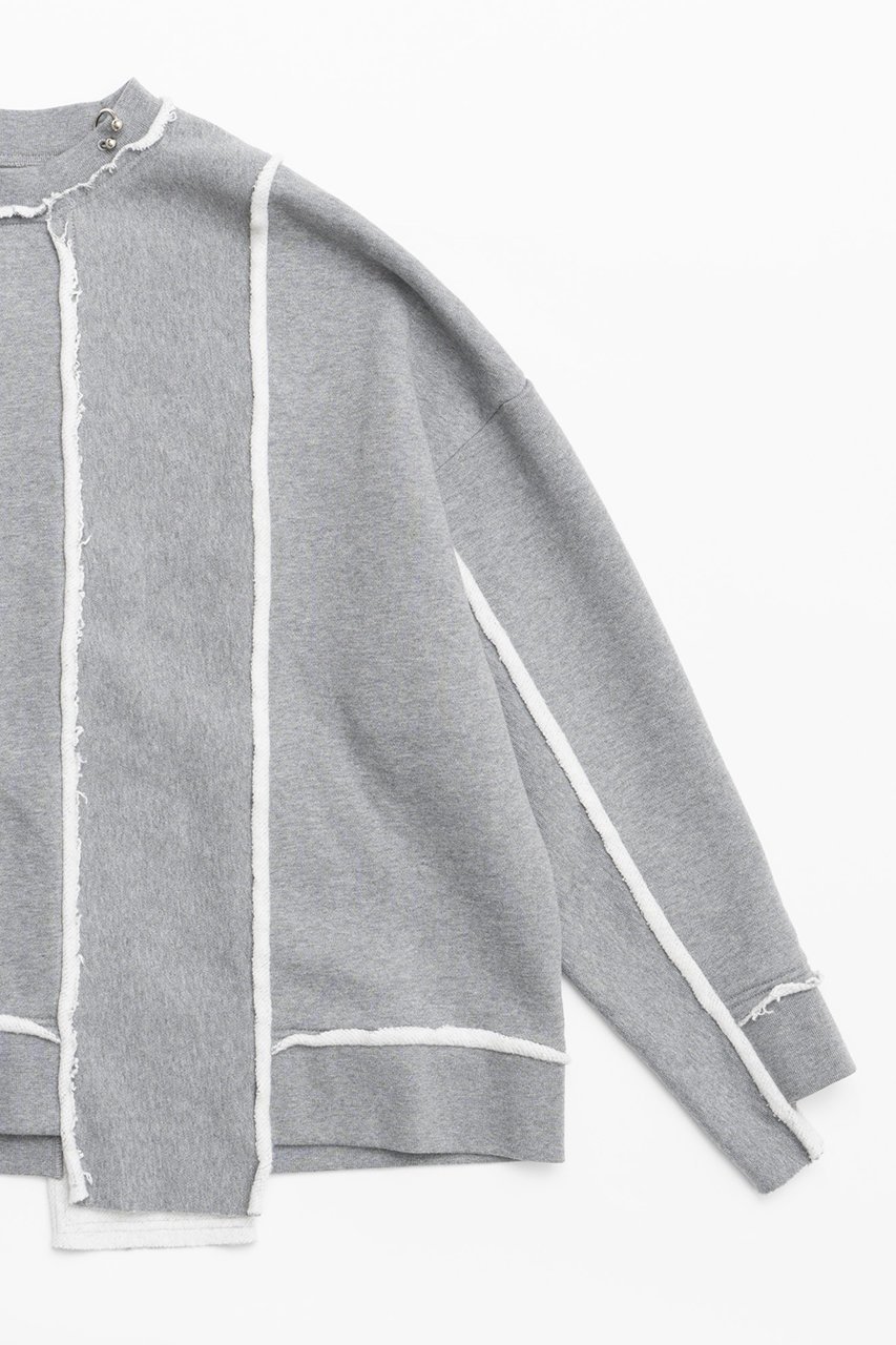 【プランク プロジェクト/PRANK PROJECT】のピアッシングスウェットトップ/Piercing Sweatshirt Top 人気、トレンドファッション・服の通販 founy(ファニー) 　ファッション　Fashion　レディースファッション　Fashion for Women　トップス・カットソー　Cut & Sew Tops　シャツ・ブラウス・オフィスカジュアル　Elegant Blouses & Button-Ups　レディースパーカー・カジュアルフーディー　Casual Hoodies & Sweatshirts　ロングTシャツ・Tシャツ　Longline T-Shirts & Tees　スウェット・クルーネックトップス　Sweatshirts & Crewnecks / Relaxed Fit Sweat Tops　カットソー・ベーシックTシャツ　Cut-and-Sewn Tops / Stretch Tees & Basics　セットアップ　Set-Up, Coordinated Outfit　other-3|ID: prp329100004606551 ipo3291000000032867838