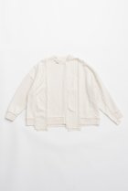 【プランク プロジェクト/PRANK PROJECT】のピアッシングスウェットトップ/Piercing Sweatshirt Top WHT(ホワイト)|ID: prp329100004606551 ipo3291000000034421227