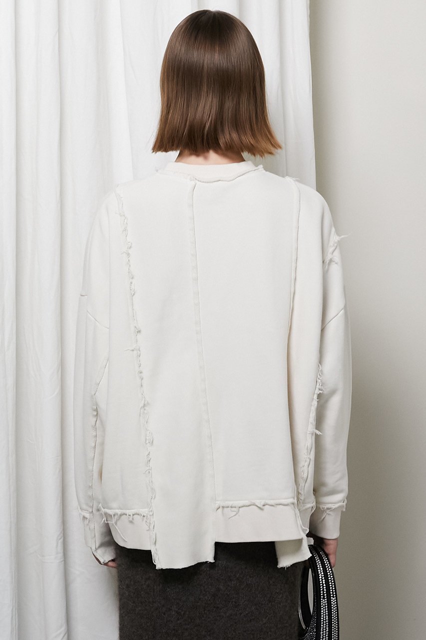 【プランク プロジェクト/PRANK PROJECT】のピアッシングスウェットトップ/Piercing Sweatshirt Top 人気、トレンドファッション・服の通販 founy(ファニー) ファッション Fashion レディースファッション Fashion for Women トップス・カットソー Cut & Sew Tops シャツ・ブラウス・オフィスカジュアル Elegant Blouses & Button-Ups レディースパーカー・カジュアルフーディー Casual Hoodies & Sweatshirts ロングTシャツ・Tシャツ Longline T-Shirts & Tees スウェット・クルーネックトップス Sweatshirts & Crewnecks / Relaxed Fit Sweat Tops カットソー・ベーシックTシャツ Cut-and-Sewn Tops / Stretch Tees & Basics セットアップ Set-Up, Coordinated Outfit other-6|ID: prp329100004606551 ipo3291000000034421233