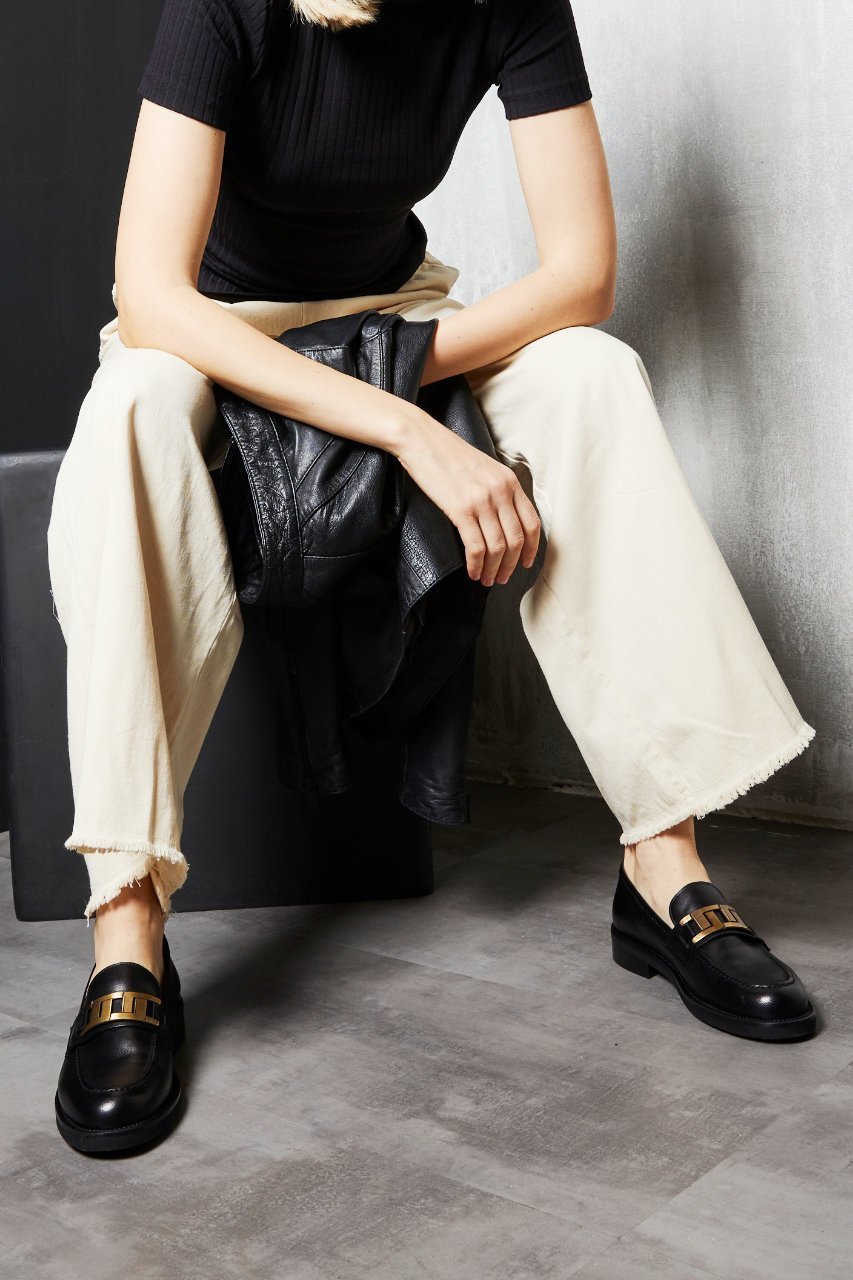 【ルカグロッシ/LucaGrossi】の幾何学ビットローファー 人気、トレンドファッション・服の通販 founy(ファニー) 　ファッション　Fashion　レディースファッション　Fashion for Women　シューズ　Shoes, Footwear　フラット　Flat, Flat Shoes　モチーフ　Motif, Design Theme　エレガント 上品　Elegant　定番　Standard, Basic Item　ビジネス 仕事 通勤　Business / Work / Commuting　other-7|ID: prp329100004606560 ipo3291000000035781006