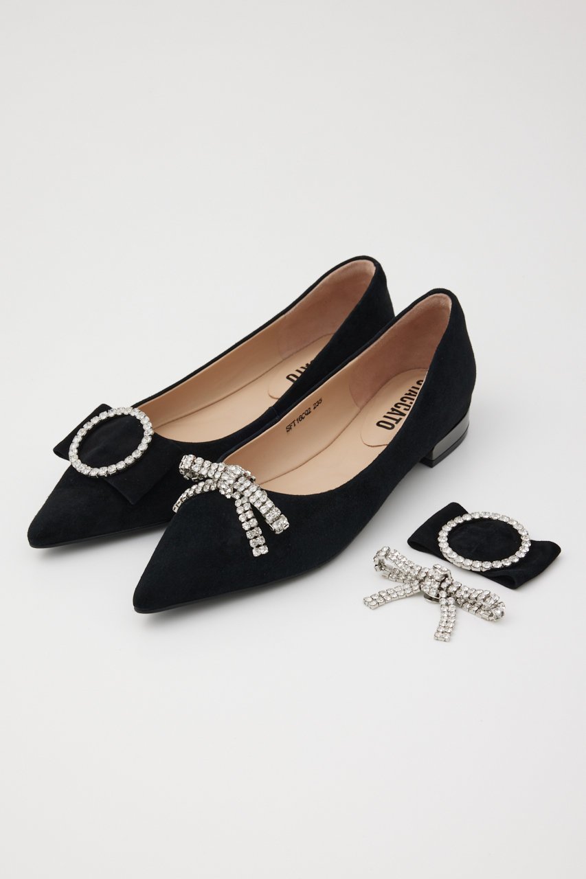 【スタッカート/STACCATO】のブリュレ3WAYカッターパンプス 人気、トレンドファッション・服の通販 founy(ファニー) 　ファッション　Fashion　レディースファッション　Fashion for Women　ストーン　Stone, Gem-Like　フォーマル　Formal, Dressy　リボン　Ribbon, Bow　ワーク　Workwear, Utility Style　other-3|ID: prp329100004606571 ipo3291000000034940062