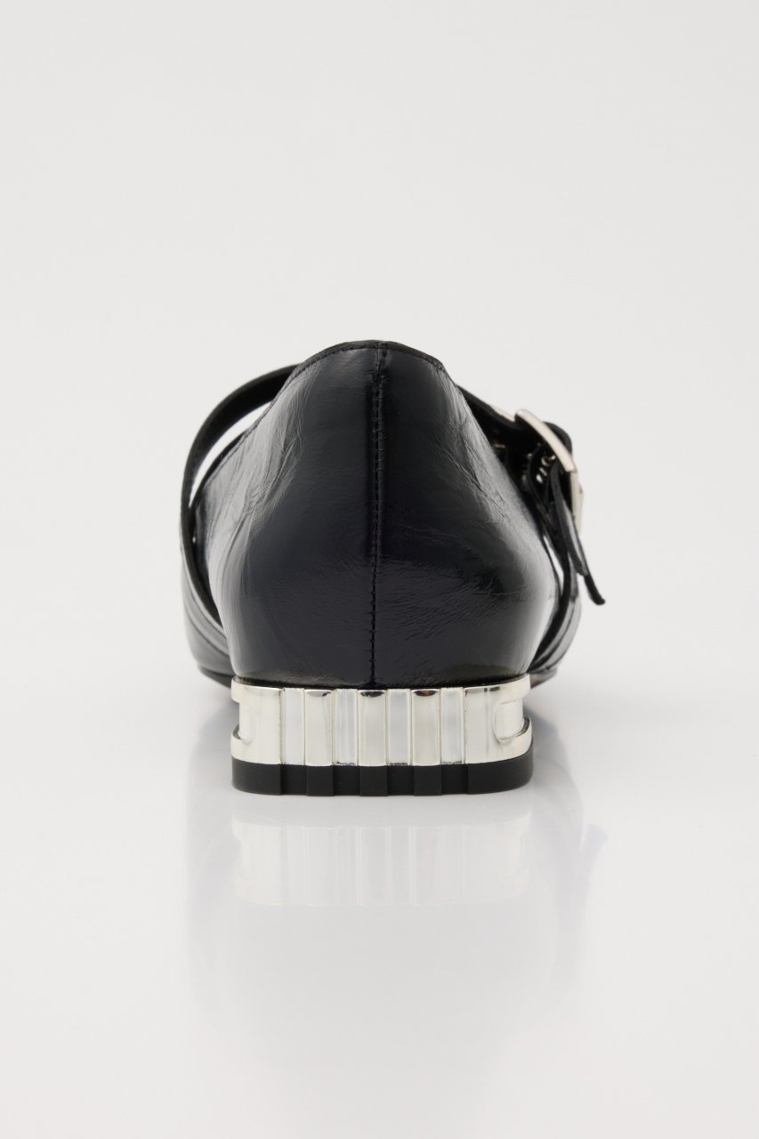 【スタッカート/STACCATO】のキラークラックフラット 人気、トレンドファッション・服の通販 founy(ファニー) 　ファッション　Fashion　レディースファッション　Fashion for Women　クール　Cool, Chic　シューズ　Shoes, Footwear　シルバー　Silver, Metallic Silver　スクエア　Square, Square Shape　スタイリッシュ　Stylish, Fashionable　ダブル　Double, Double-Breasted　フラット　Flat, Flat Shoes　other-5|ID: prp329100004606579 ipo3291000000034939976