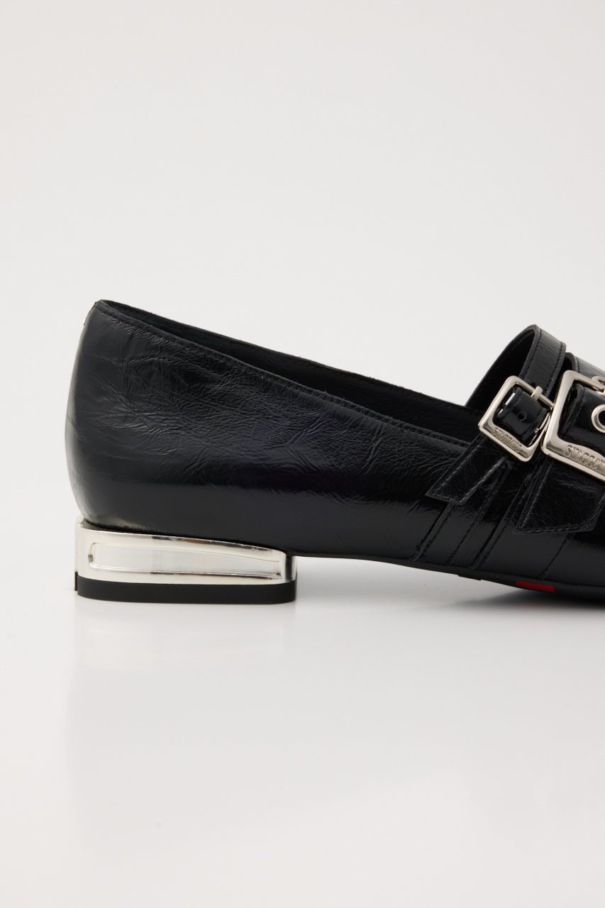 【スタッカート/STACCATO】のキラークラックフラット 人気、トレンドファッション・服の通販 founy(ファニー) 　ファッション　Fashion　レディースファッション　Fashion for Women　クール　Cool, Chic　シューズ　Shoes, Footwear　シルバー　Silver, Metallic Silver　スクエア　Square, Square Shape　スタイリッシュ　Stylish, Fashionable　ダブル　Double, Double-Breasted　フラット　Flat, Flat Shoes　other-6|ID: prp329100004606579 ipo3291000000034939977