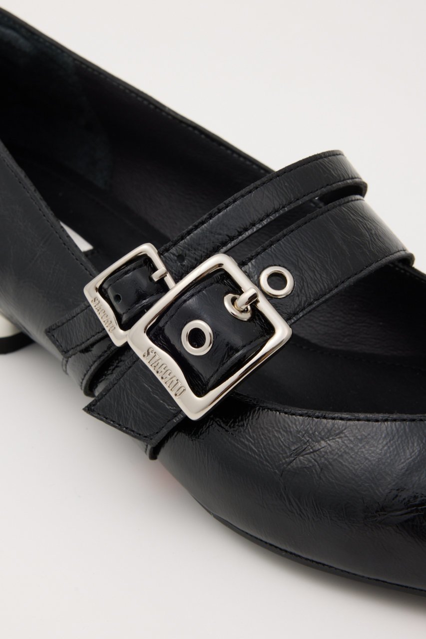 【スタッカート/STACCATO】のキラークラックフラット 人気、トレンドファッション・服の通販 founy(ファニー) 　ファッション　Fashion　レディースファッション　Fashion for Women　クール　Cool, Chic　シューズ　Shoes, Footwear　シルバー　Silver, Metallic Silver　スクエア　Square, Square Shape　スタイリッシュ　Stylish, Fashionable　ダブル　Double, Double-Breasted　フラット　Flat, Flat Shoes　other-8|ID: prp329100004606579 ipo3291000000034939979