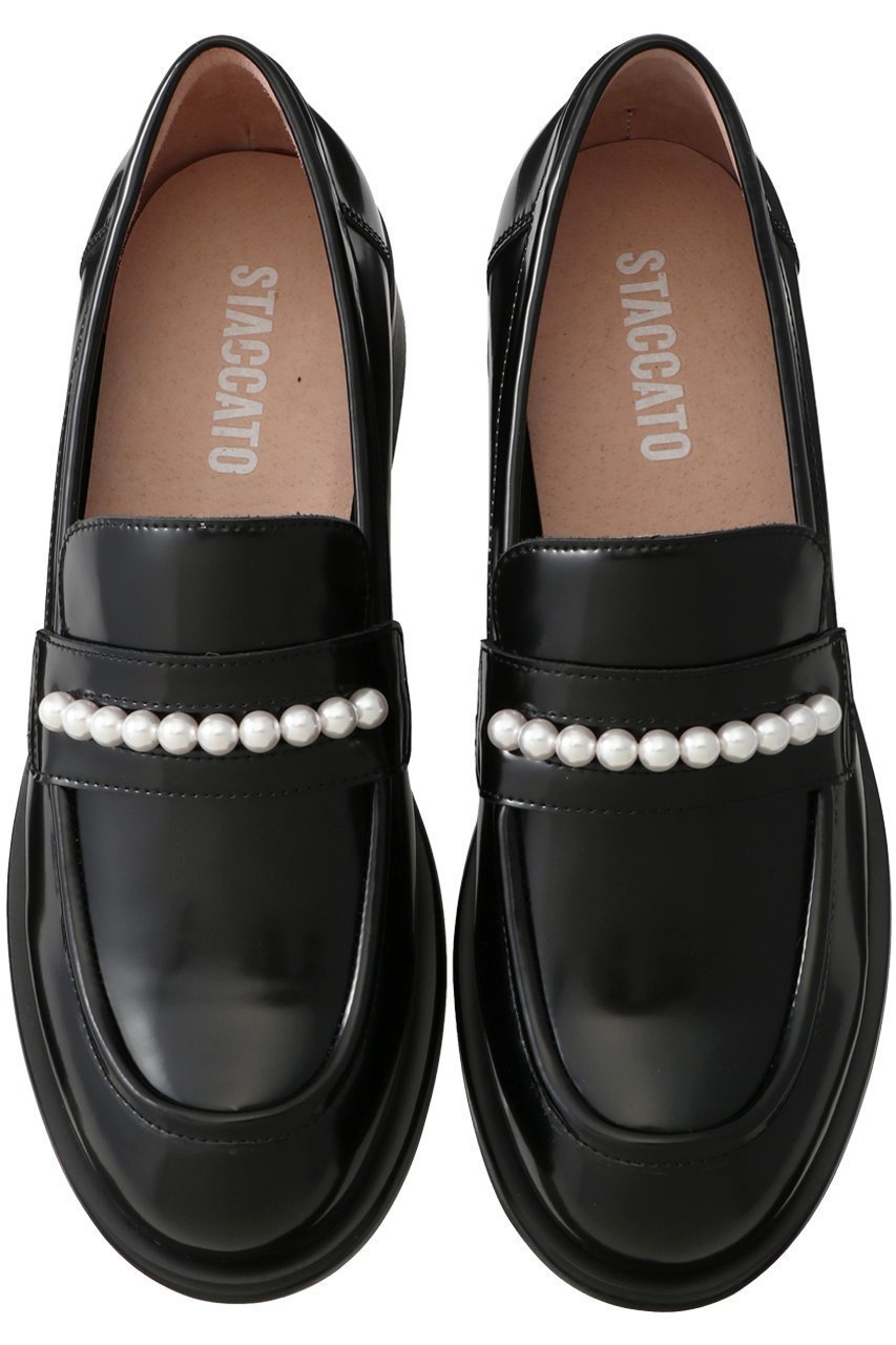 【スタッカート/STACCATO】のミニマルパールローファー 人気、トレンドファッション・服の通販 founy(ファニー) 　ファッション　Fashion　レディースファッション　Fashion for Women　エレガント 上品　Elegant　シューズ　Shoes, Footwear　パール　Pearl, Pearl Accent　フォーマル　Formal, Dressy　フラット　Flat, Flat Shoes　other-4|ID: prp329100004606581 ipo3291000000032870001