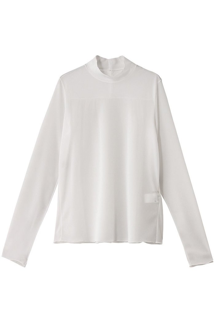 【デザイン ワークス/DESIGN WORKS】のオーガンジートリコットブラウス インテリア・キッズ・メンズ・レディースファッション・服の通販 founy(ファニー) https://founy.com/ ファッション Fashion レディースファッション Fashion for Women トップス・カットソー Cut & Sew Tops シャツ・ブラウス・オフィスカジュアル Elegant Blouses & Button-Ups シアー Sheer, See-Through シンプル Simple, Minimal スリーブ Sleeve, Long Sleeve / Short Sleeve トレンド Trend, Trending Now ベーシック Basic, Essential ロング Long, Long-Length |ID: prp329100004606590 ipo3291000000034955795