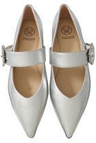 【スタッカート/STACCATO】のディメアポインテッドフラットパンプス シルバー|ID: prp329100004606596 ipo3291000000032870766