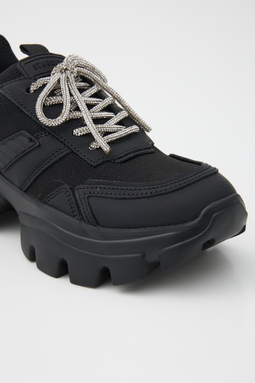 【スタッカート/STACCATO】のドルチェブライトボリュームスニーカー 人気、トレンドファッション・服の通販 founy(ファニー) 　ファッション　Fashion　レディースファッション　Fashion for Women　ストーン　Stone, Gem-Like　スニーカー　Sneakers, Trainers　フェミニン　Feminine, Girly　リボン　Ribbon, Bow　レース　Lace, Lace Fabric　人気　Popular, Best Seller　other-8|ID: prp329100004606637 ipo3291000000035943972