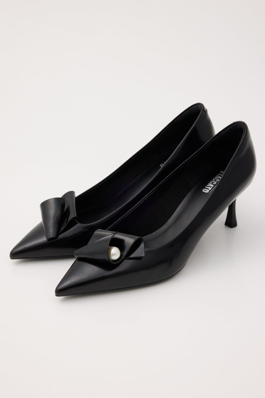 【スタッカート/STACCATO】のノヴァンラップパンプス 人気、トレンドファッション・服の通販 founy(ファニー) 　ファッション　Fashion　レディースファッション　Fashion for Women　エレガント 上品　Elegant　ガラス　Glass, Glassware　パール　Pearl, Pearl Accent　モチーフ　Motif, Design Theme　ラップ　Wrap, Wrap Design　リボン　Ribbon, Bow　 other-1|ID: prp329100004606639 ipo3291000000034940407