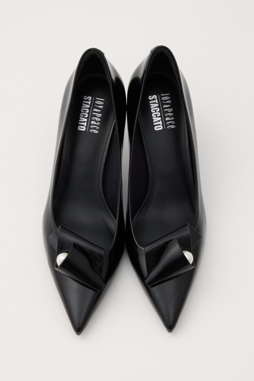 【スタッカート/STACCATO】のノヴァンラップパンプス 人気、トレンドファッション・服の通販 founy(ファニー) 　ファッション　Fashion　レディースファッション　Fashion for Women　エレガント 上品　Elegant　ガラス　Glass, Glassware　パール　Pearl, Pearl Accent　モチーフ　Motif, Design Theme　ラップ　Wrap, Wrap Design　リボン　Ribbon, Bow　other-3|ID: prp329100004606639 ipo3291000000034940410