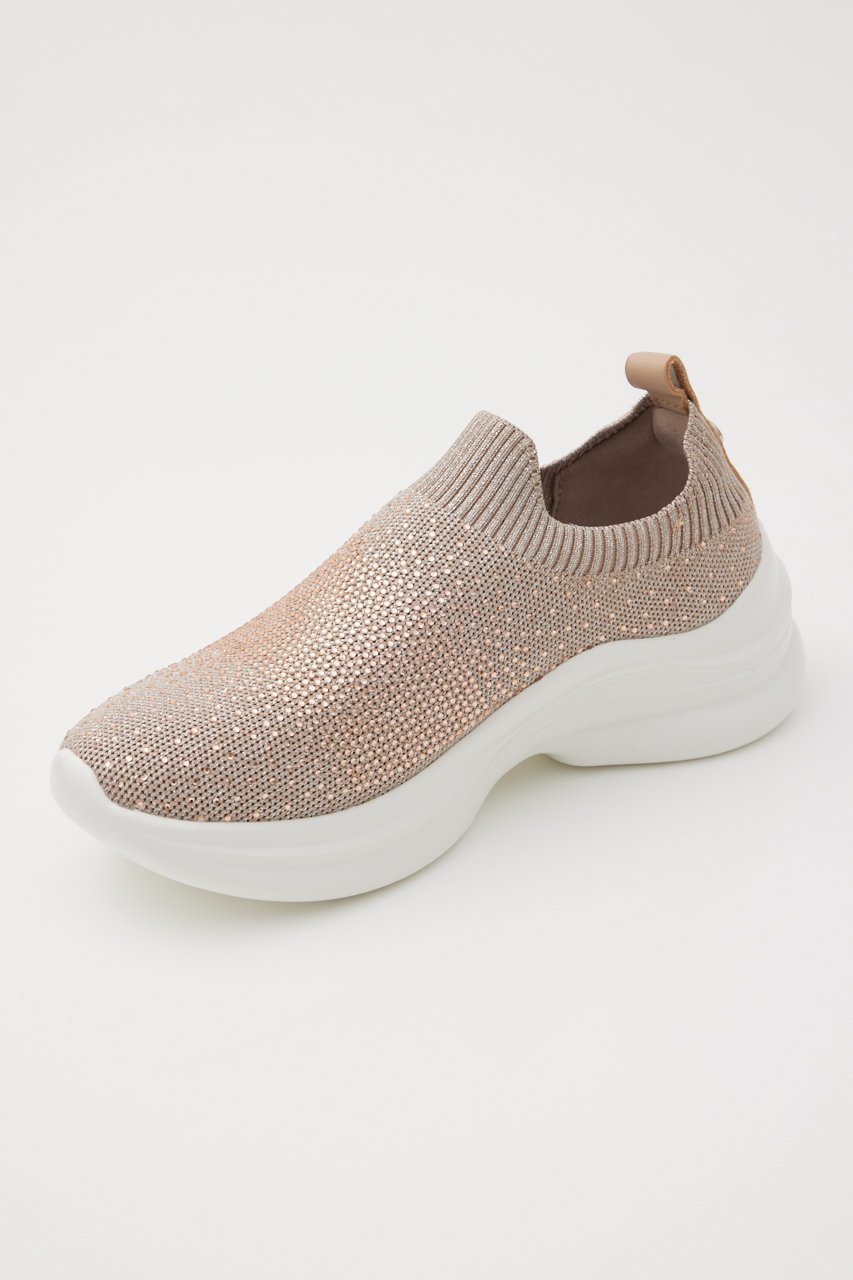 【スタッカート/STACCATO】のグリッターカッターボリュームライトスリッポン 人気、トレンドファッション・服の通販 founy(ファニー) 　ファッション　Fashion　レディースファッション　Fashion for Women　インソール　Shoe Insole　クッション　Cushion, Throw Pillow　シューズ　Shoes, Footwear　ストーン　Stone, Gem-Like　フラット　Flat, Flat Shoes　エレガント 上品　Elegant　other-8|ID: prp329100004606645 ipo3291000000034940426