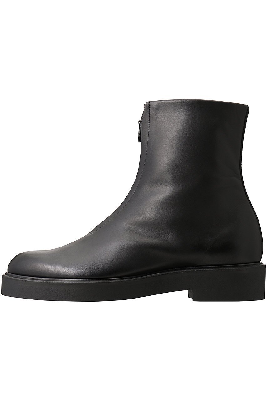 【ビューティフルシューズ/BEAUTIFUL SHOES】のFRONT-ZIP BOOTS インテリア・キッズ・メンズ・レディースファッション・服の通販 founy(ファニー) 　ファッション　Fashion　レディースファッション　Fashion for Women　クッション　Cushion, Throw Pillow　ショート　Short, Short Length　デニム　Denim, Jeans Material　フォルム　Silhouette, Form　エレガント 上品　Elegant　ブラック|ID: prp329100004606649 ipo3291000000032873784