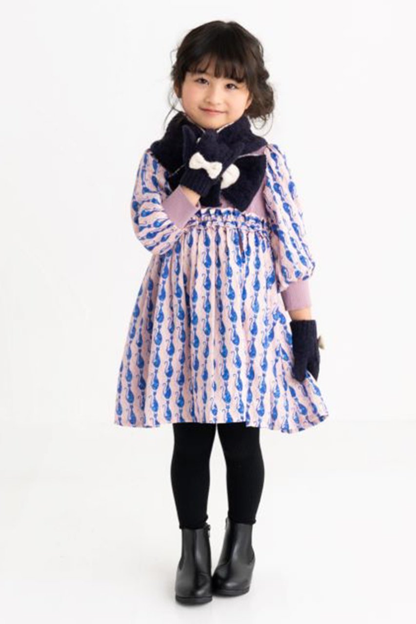 【ポプキンズ/POMPKINS / KIDS】の【KIDS】パール付きリボン手袋 人気、トレンドファッション・服の通販 founy(ファニー) 　ファッション　Fashion　キッズファッション　Fashion for Kids　パール　Pearl, Pearl Accent　リボン　Ribbon, Bow　エレガント 上品　Elegant　冬　Winter / This Winter　other-7|ID: prp329100004606660 ipo3291000000032874429