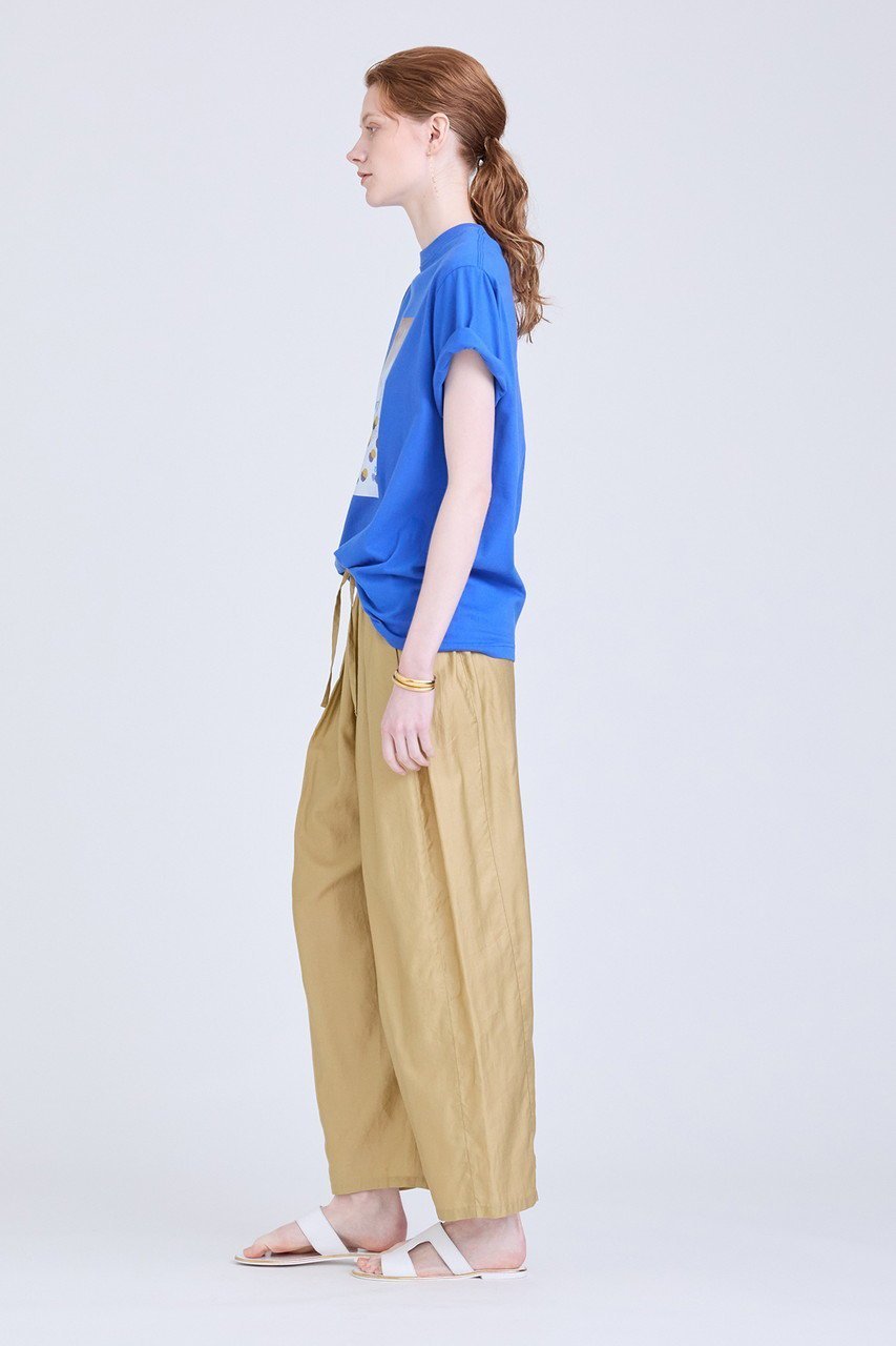 【ハウス オブ ロータス/HOUSE OF LOTUS】のJOURNEE PLAGE Tシャツ 人気、トレンドファッション・服の通販 founy(ファニー) 　ファッション　Fashion　レディースファッション　Fashion for Women　トップス・カットソー　Cut & Sew Tops　シャツ・ブラウス・オフィスカジュアル　Elegant Blouses & Button-Ups　ロングTシャツ・Tシャツ　Longline T-Shirts & Tees　カットソー・ベーシックTシャツ　Cut-and-Sewn Tops / Stretch Tees & Basics　ショート　Short, Short Length　スリーブ　Sleeve, Long Sleeve / Short Sleeve　ビーチ　Beach, Seaside　プリント　Print, Printed Pattern　モチーフ　Motif, Design Theme　other-6|ID: prp329100004606665 ipo3291000000032874616