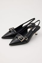 【スタッカート/STACCATO】のキラークラックバックスリングパンプス ブラック|ID: prp329100004606681 ipo3291000000032875686