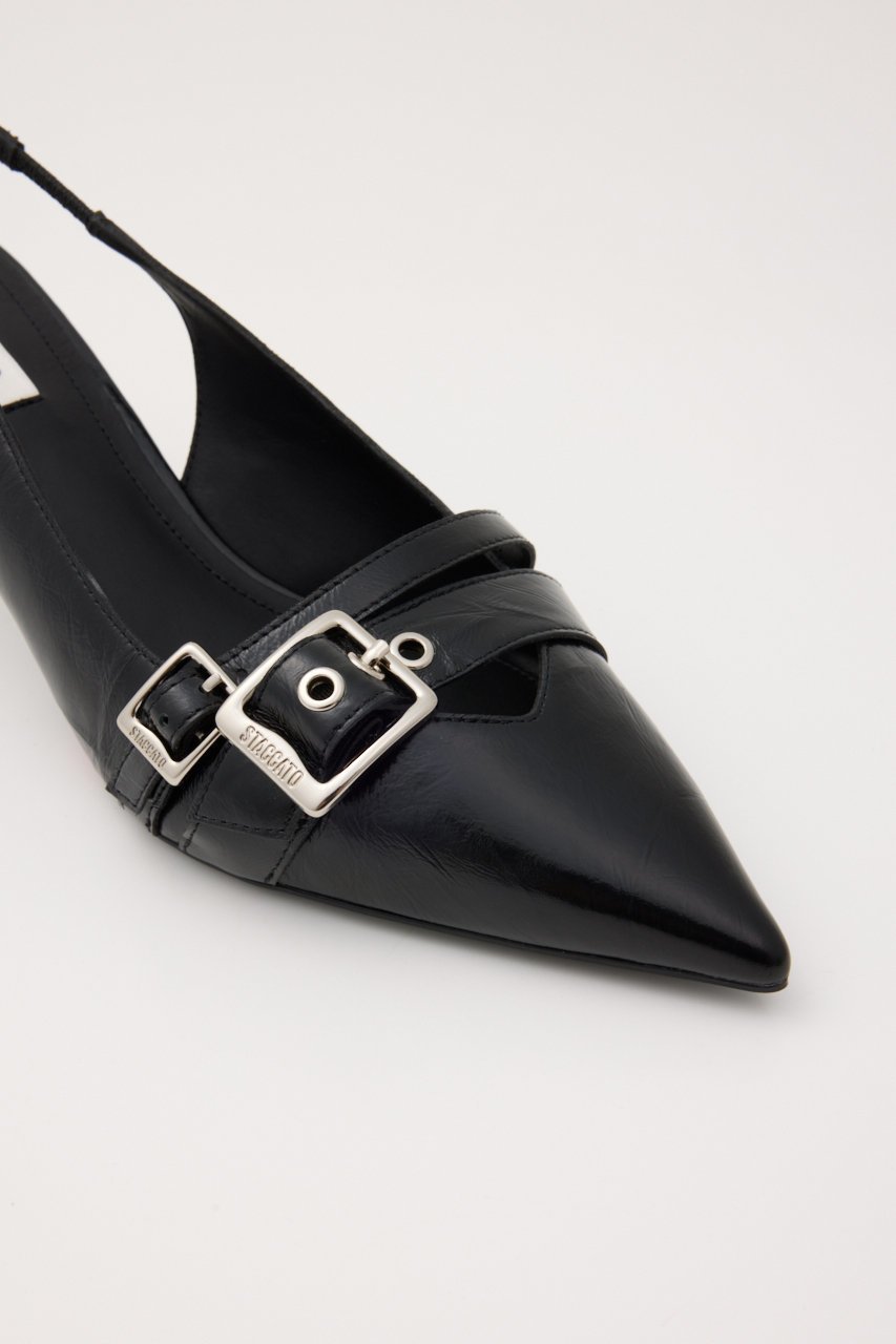 【スタッカート/STACCATO】のキラークラックバックスリングパンプス 人気、トレンドファッション・服の通販 founy(ファニー) 　ファッション　Fashion　レディースファッション　Fashion for Women　バッグ　Bags　クール　Cool, Chic　シルバー　Silver, Metallic Silver　スタイリッシュ　Stylish, Fashionable　ダブル　Double, Double-Breasted　other-7|ID: prp329100004606681 ipo3291000000034940289