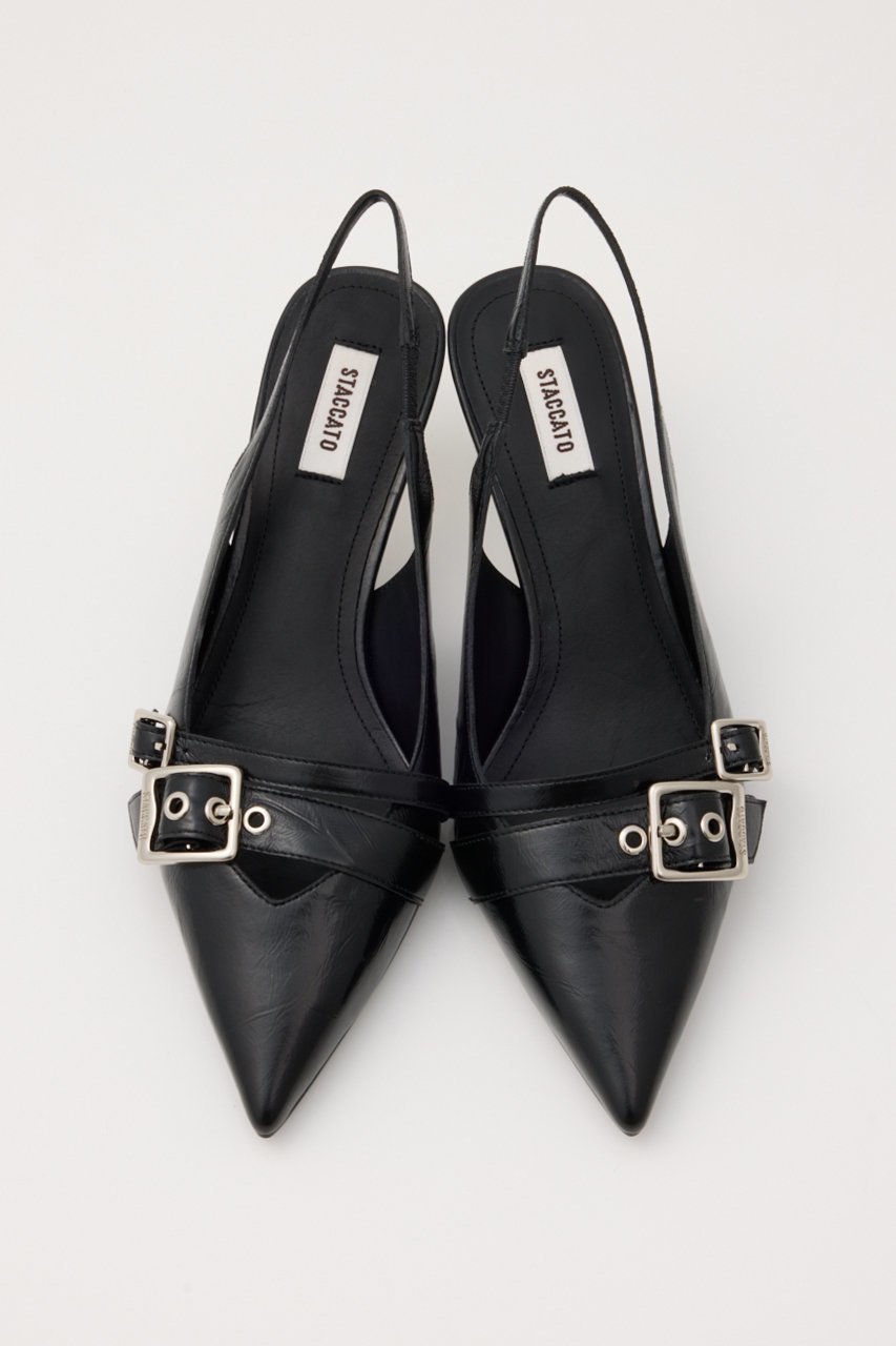 【スタッカート/STACCATO】のキラークラックバックスリングパンプス 人気、トレンドファッション・服の通販 founy(ファニー) 　ファッション　Fashion　レディースファッション　Fashion for Women　バッグ　Bags　クール　Cool, Chic　シルバー　Silver, Metallic Silver　スタイリッシュ　Stylish, Fashionable　ダブル　Double, Double-Breasted　other-3|ID: prp329100004606681 ipo3291000000035718064