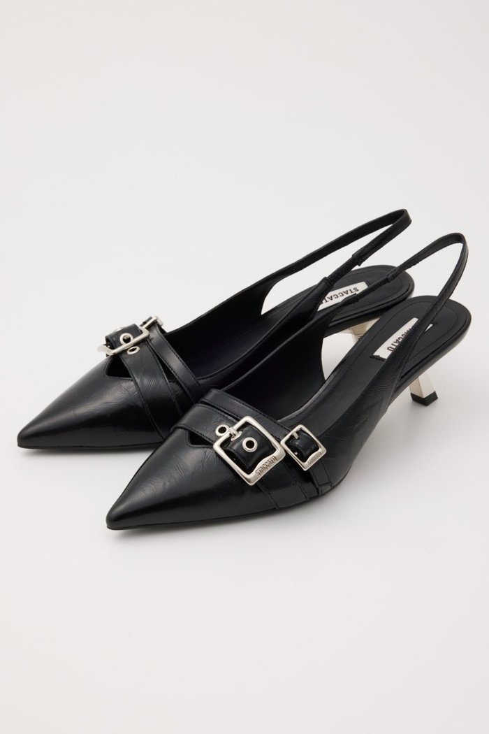 【スタッカート/STACCATO】のキラークラックバックスリングパンプス インテリア・キッズ・メンズ・レディースファッション・服の通販 founy(ファニー) https://founy.com/ ファッション Fashion レディースファッション Fashion for Women バッグ Bags クール Cool, Chic シルバー Silver, Metallic Silver スタイリッシュ Stylish, Fashionable ダブル Double, Double-Breasted |ID: prp329100004606681 ipo3291000000035943915