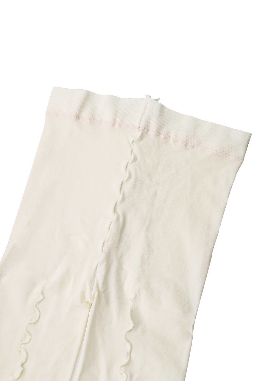 【ポプキンズ/POMPKINS / KIDS】の【KIDS】バックリボンタイツ オフホワイト LL(150-160㎝) 人気、トレンドファッション・服の通販 founy(ファニー) 　ファッション　Fashion　キッズファッション　Fashion for Kids　ガーリー　Girly, Feminine Style　タイツ　Tights, Legwear　フィット　Fit, Slim Fit　ベーシック　Basic, Essential　リボン　Ribbon, Bow　定番　Standard, Basic Item　other-4|ID: prp329100004606684 ipo3291000000036191121