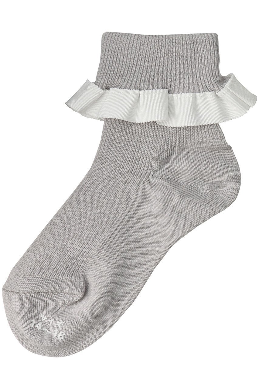 【ポプキンズ/POMPKINS / KIDS】の【KIDS】グログランフリルソックス オフホワイト L(20-22㎝) 人気、トレンドファッション・服の通販 founy(ファニー) 　ファッション　Fashion　キッズファッション　Fashion for Kids　おすすめ　Recommended / Our Picks　ソックス　Socks, Hosiery　フェミニン　Feminine, Girly　フリル　Frill, Ruffle　ベーシック　Basic, Essential　定番　Standard, Basic Item　 other-1|ID: prp329100004606691 ipo3291000000036246492